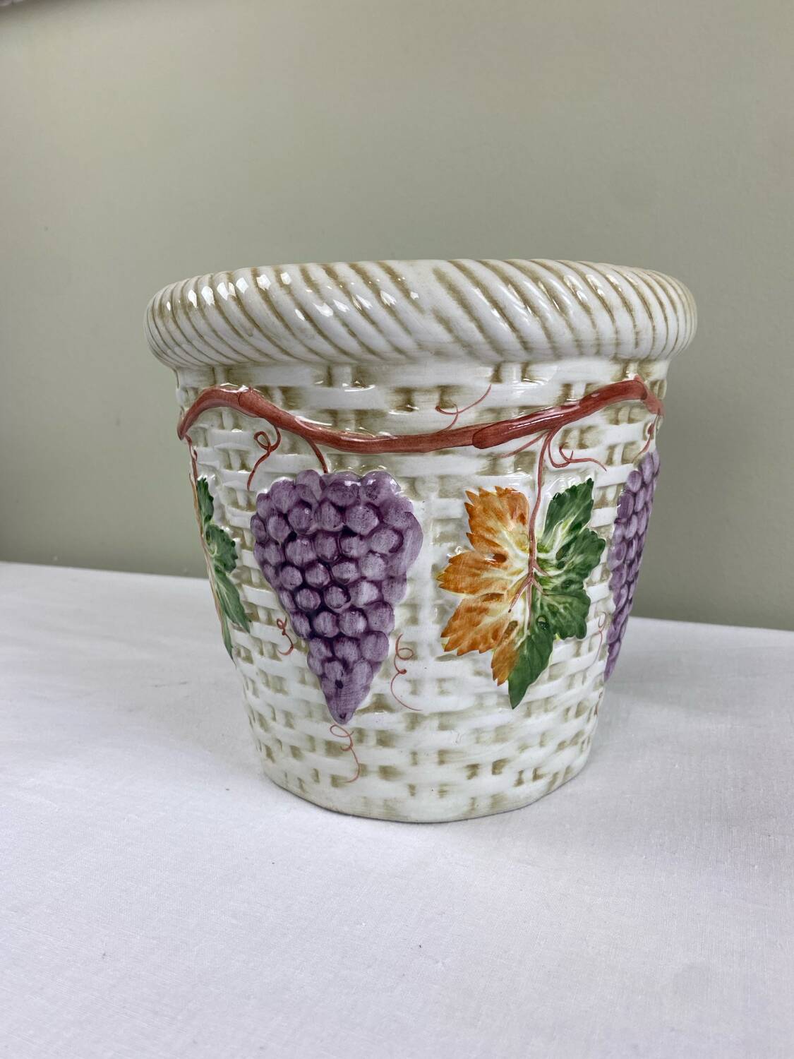 “Harvest” flowerpot