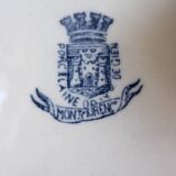 3 Gien dinner plates, Montmorency pattern 220606