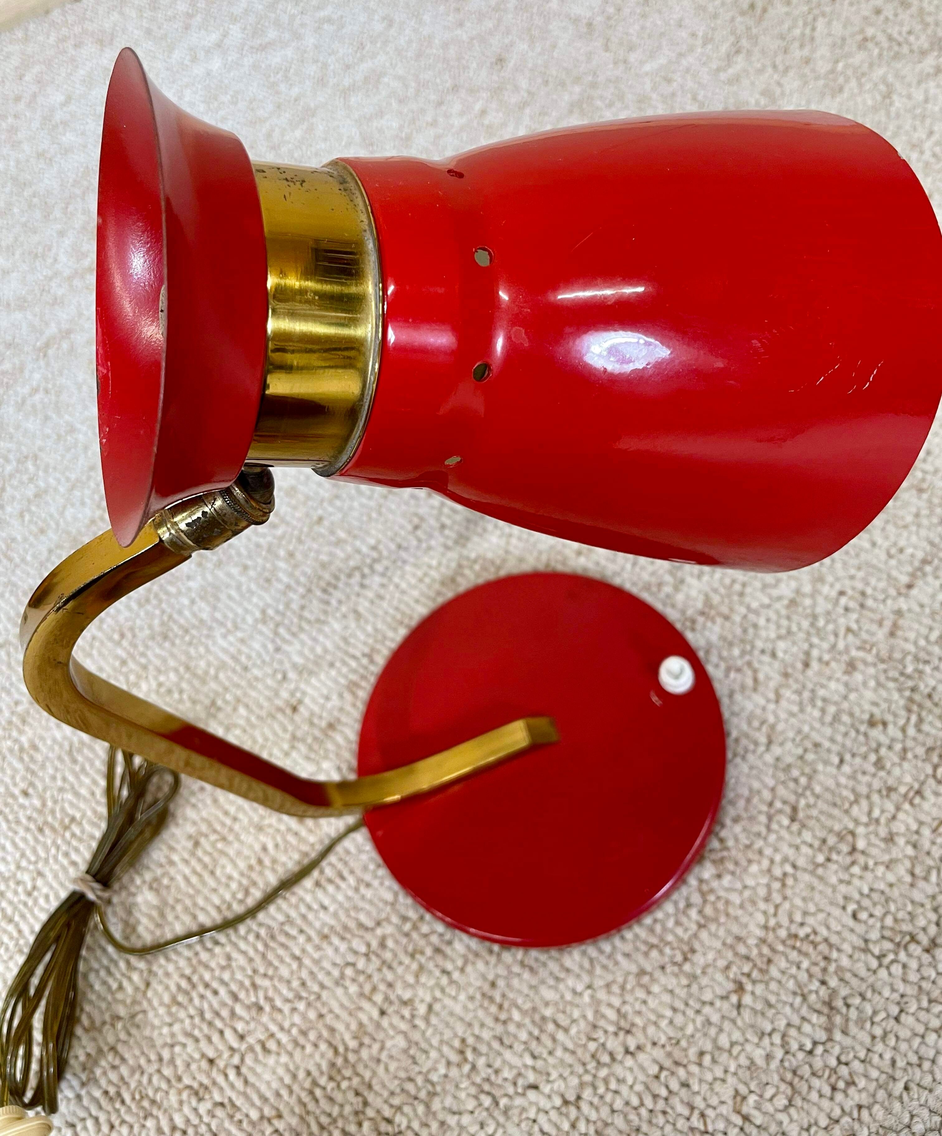 Table lamp Diabolo France Vintage 60 ́s