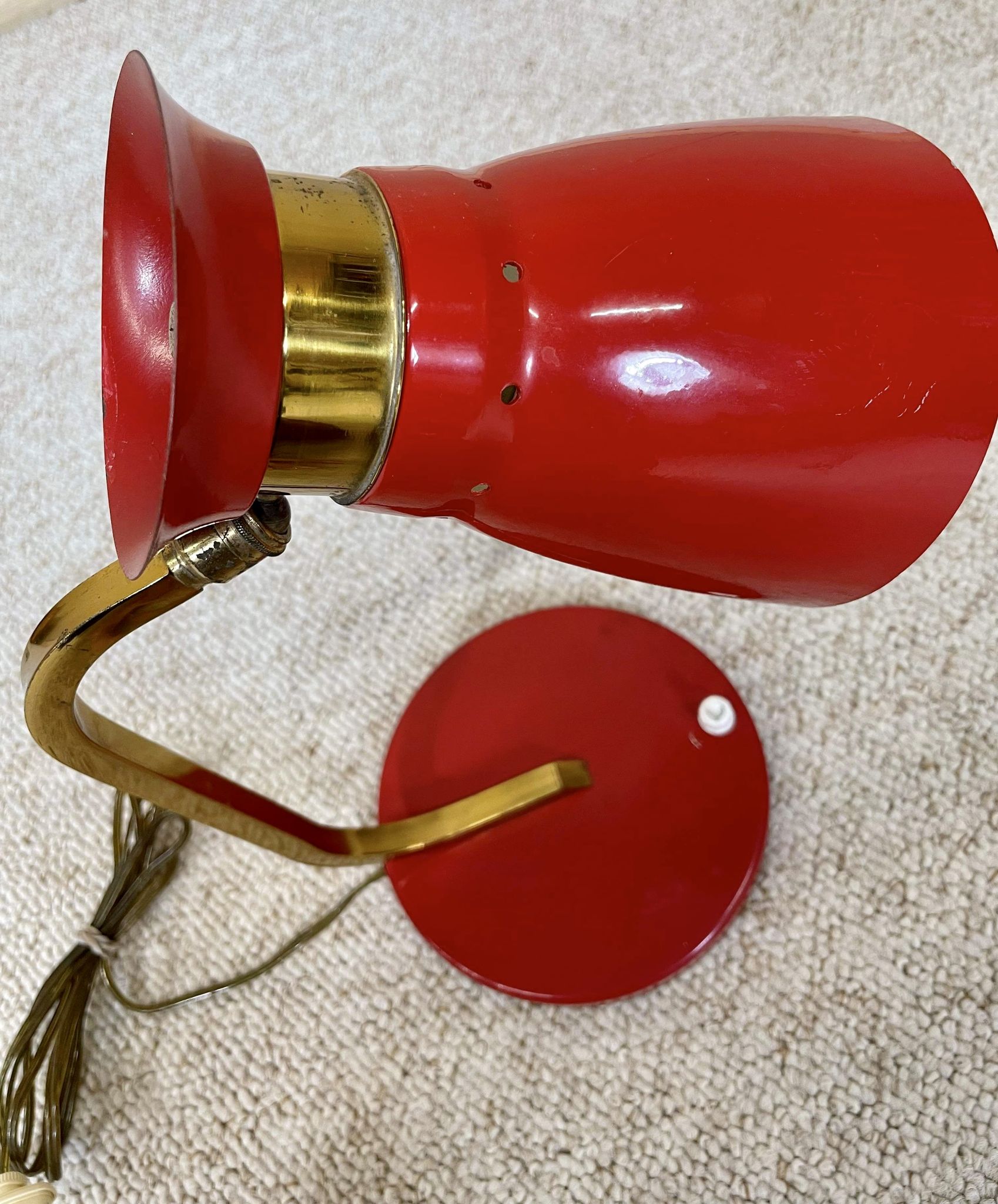 Table lamp Diabolo France Vintage 60 ́s