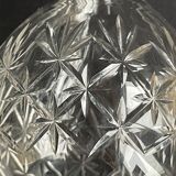 Blown and cut crystal decanter
