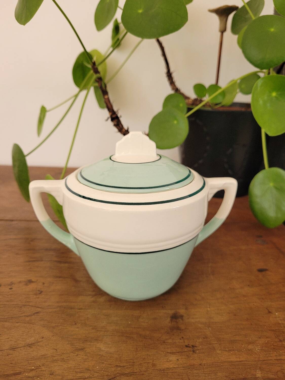 Ceranord France sugar bowl