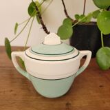 Ceranord France sugar bowl