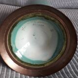 Large vintage vase from the 1930s signed Sarreguemines