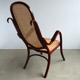 Thonet No. 1 Bentwood and Webbing Folding Arm Chair