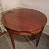 Table Demi Lune Acajou