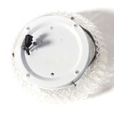 Moulded glass sconce