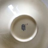 Pair of longchamp Rouennais earthenware cups