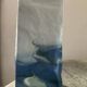Vintage crumpled porcelain vase