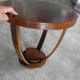 Table basse en bois art déco