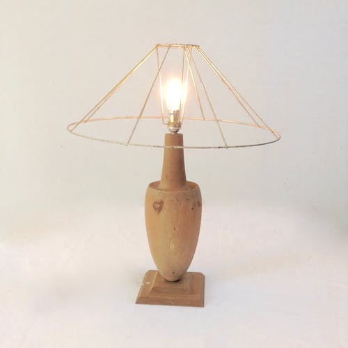 Wooden lamp