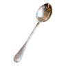 Christofle serving spoon in silver metal with OV monogram