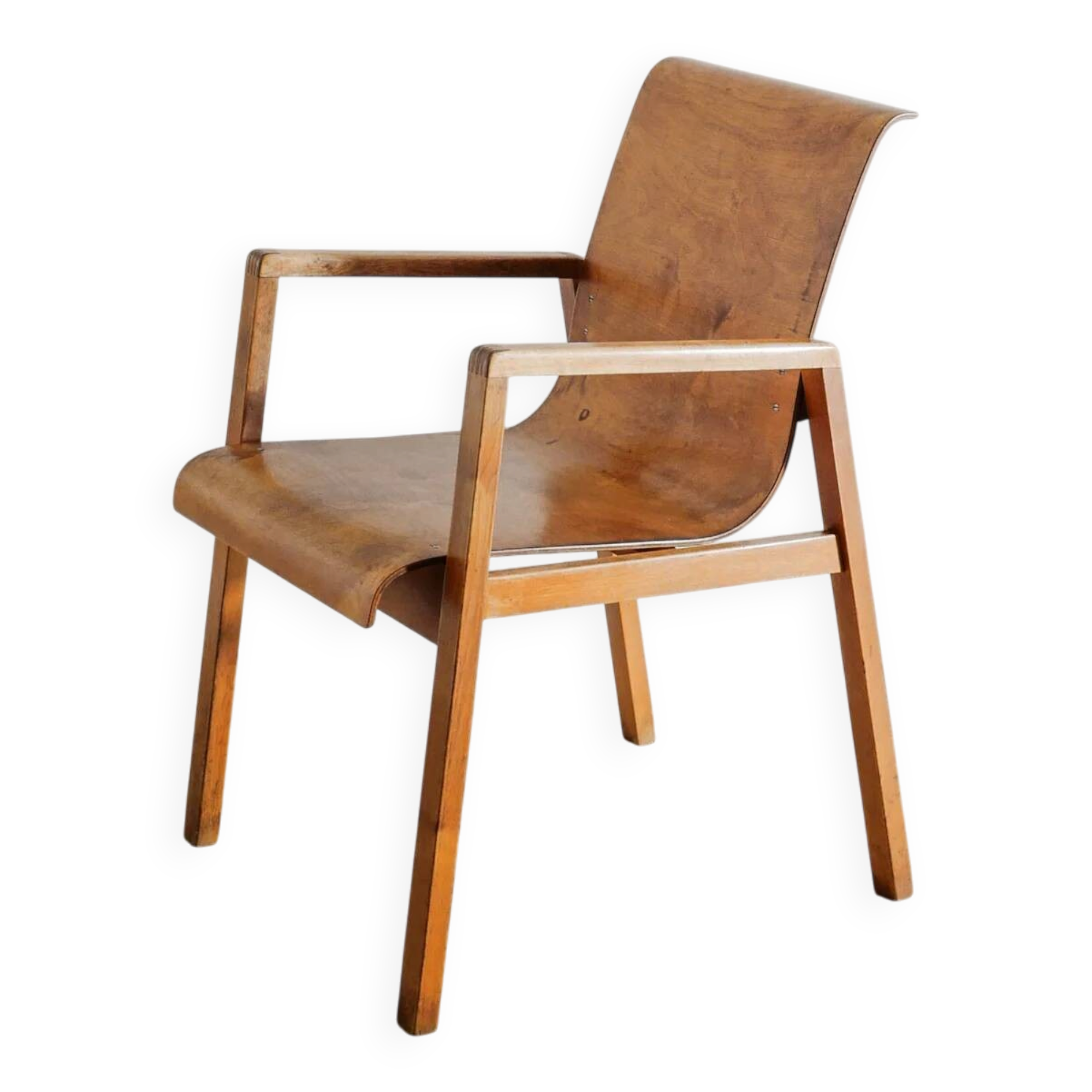 Early Vintage Finnish "No 51 / Hallway" Armchair by Alvar Aalto, 1930s