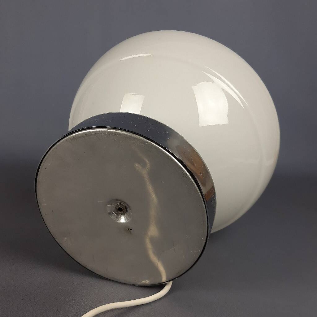 Murano glass table lamp by Sergio Mazza, Space Age design, 1970s modernism.