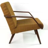 Saffron armchair, 1960, Czechoslovakia