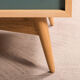 TV stand in oak latte with 2 storage spaces