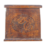 Painted wood pediment 1900