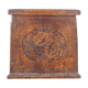 Painted wood pediment 1900