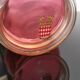 Set of 7 Art Deco glasses and carafe, Verrerie de Monaco Monte Carlo