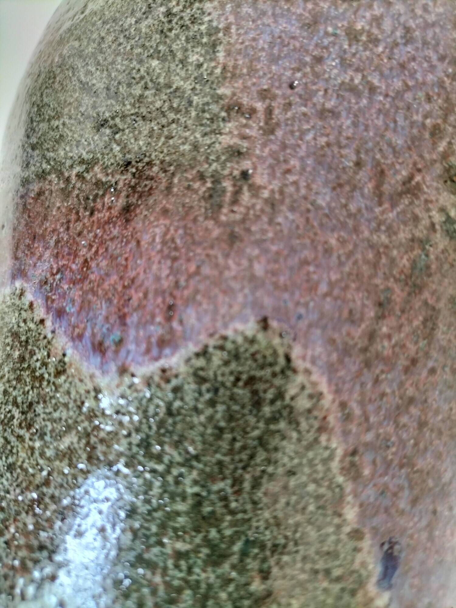 Stoneware vase – Signed JB
