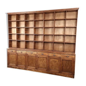 Vintage pharmacy wall cabinet cupboard display case