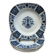 6 assiettes Terre de Fer Gien Ibis