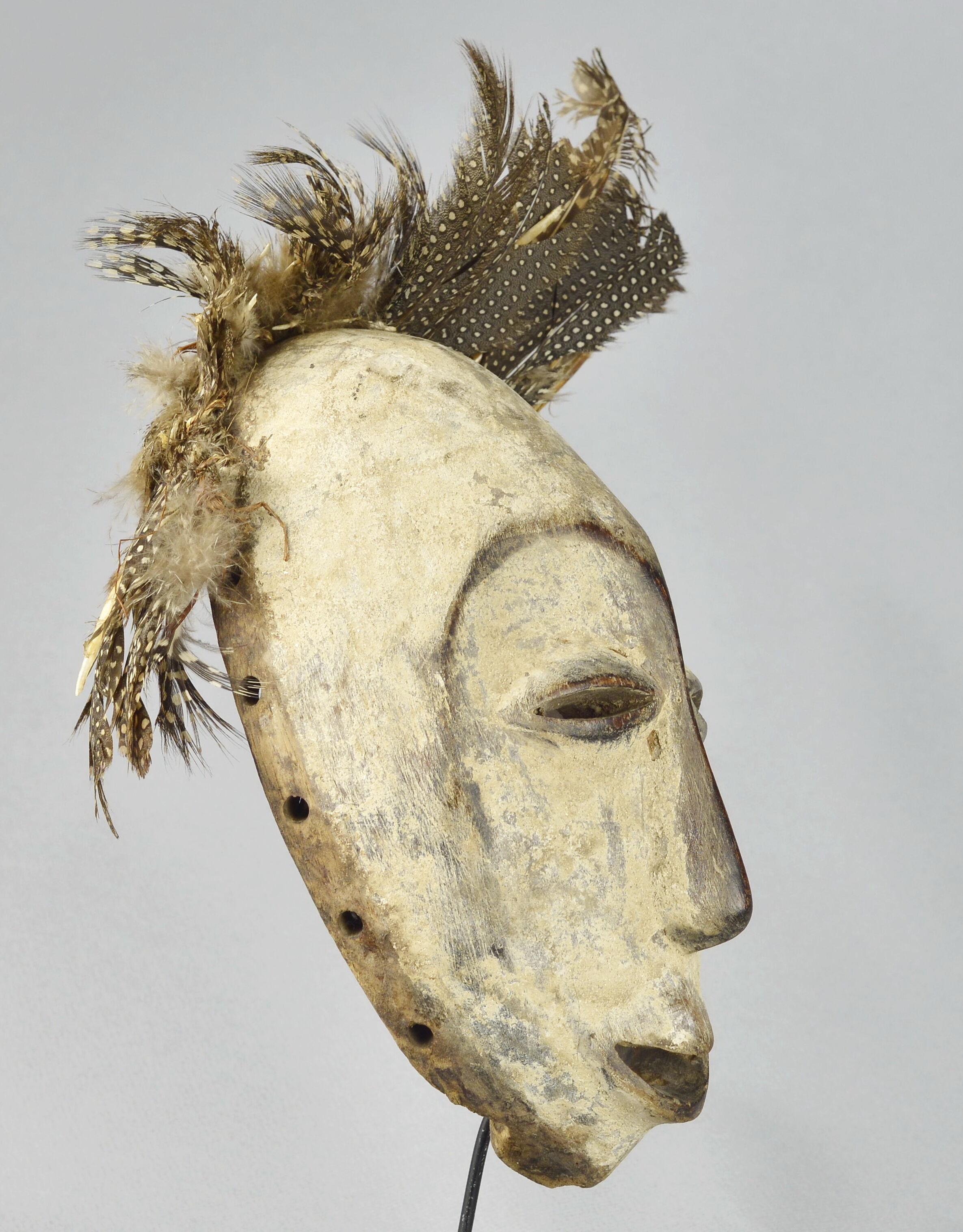 Superbe Masque idimu LEGA Congo Rdc rt Tribal Africain