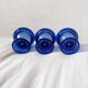 Blue shells Arcoroc France of the 70s French manufacture Height: 5 cm Diameter: 5.5 cm