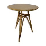 Table rattan and formica