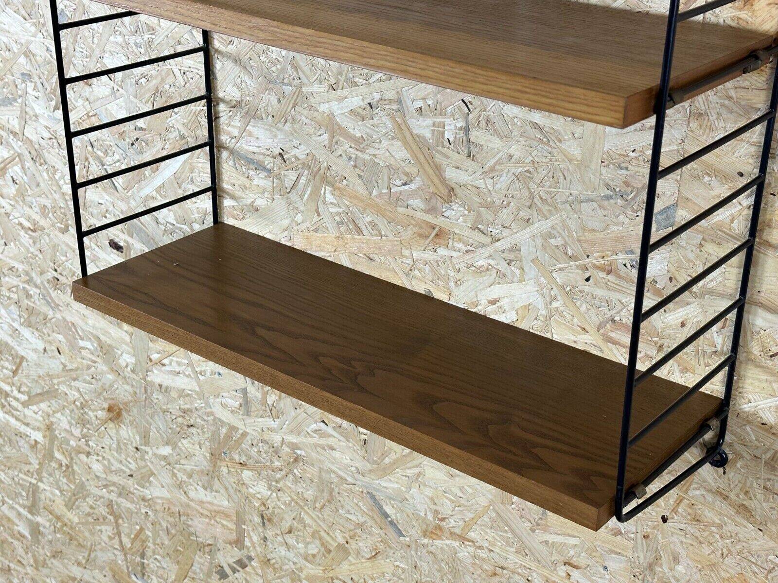 60s-70s Oak String Shelf Module by Kajsa & Nils “Nisse” Strinning Sweden