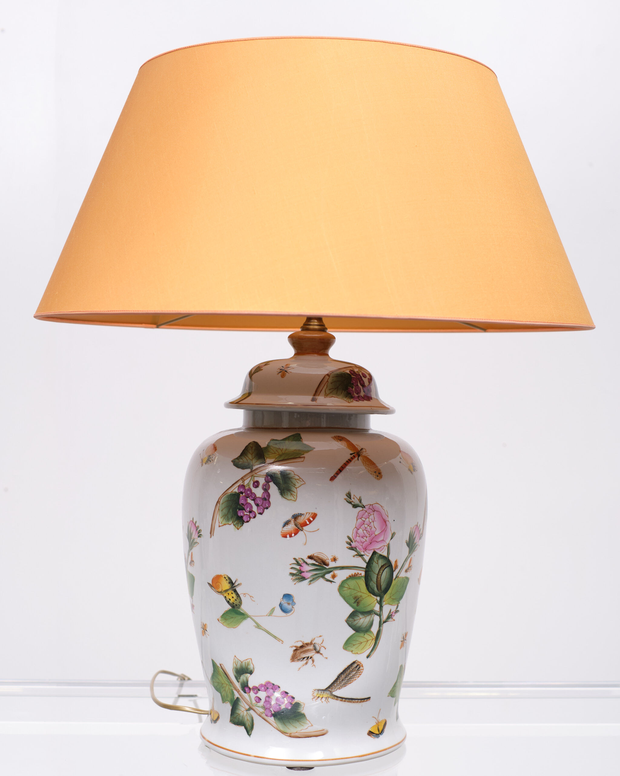 Classic hand-painted table lamp, germany