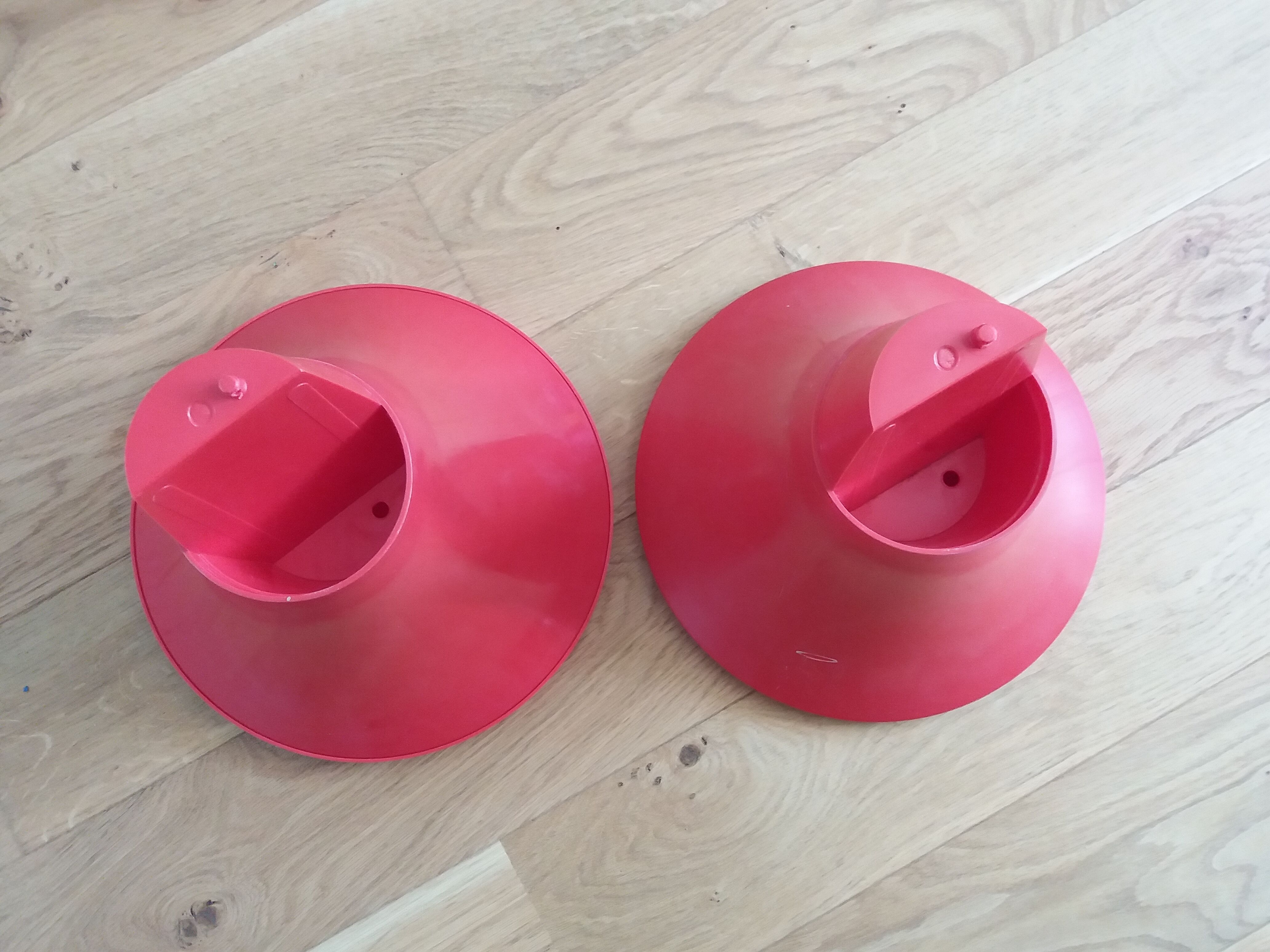 Tabouret Tam Tam diabolo rouge