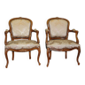 Pair of armchairs Louis XV