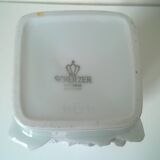 Scherzer Germany porcelain biscuit vase