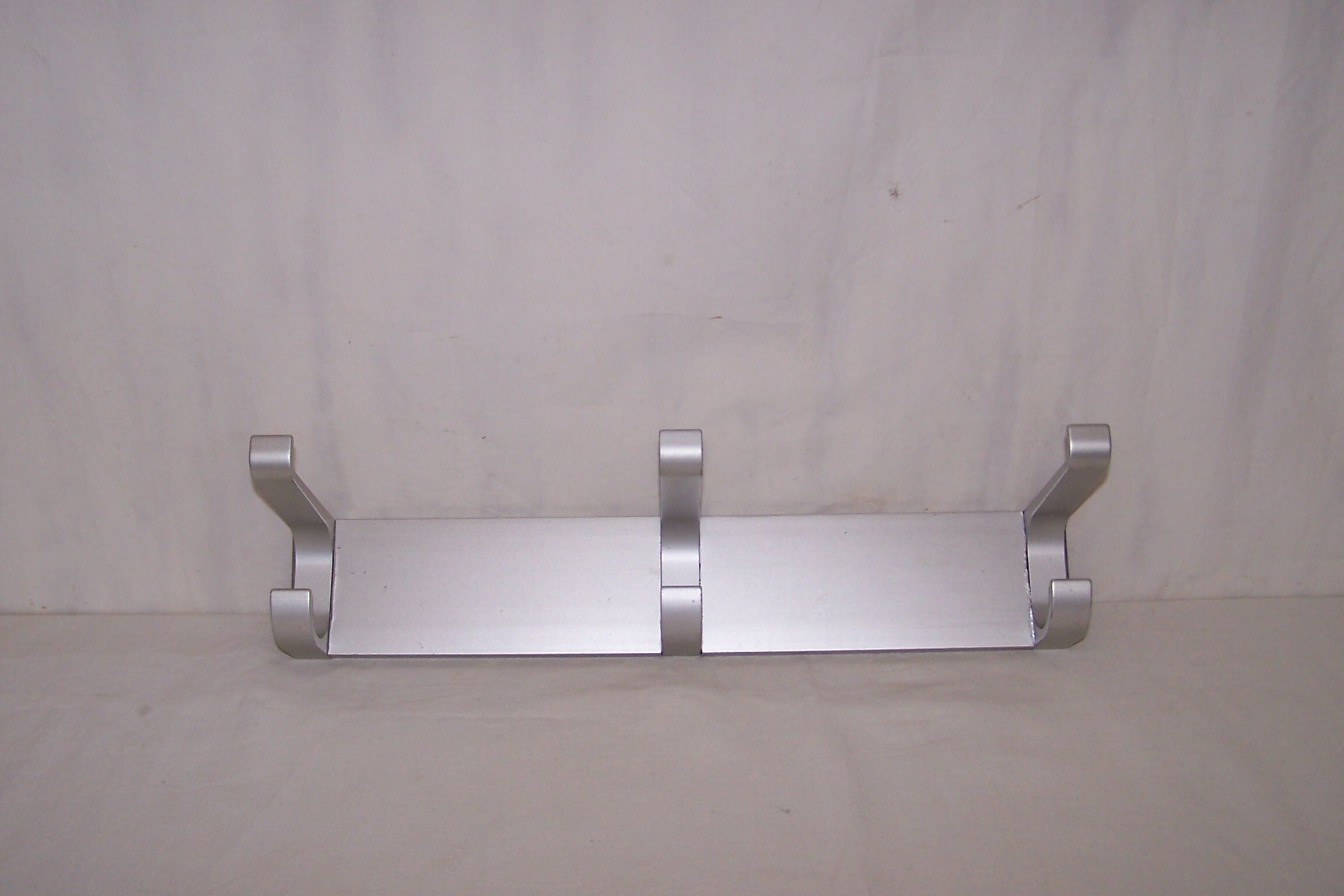 Porte-manteau aluminium années 70