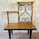Vintage oak freestanding shelf, Circa 60s