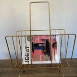 Vintage brass magazine door