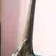 Single flower vase, Art Nouveau style, arum/calla motif and female faces.
