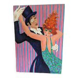 Oil on canvas TANGO PARIS 1925