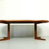 Mid Century Modern E. Valentinsen style Danish Teak Expandable Dining Table