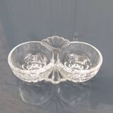 Crystal salt and pepper shakers