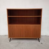 Semi-open, two-door cabinet, 1960