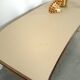 Vrijstaand Art Deco bureau met licht blad en lades