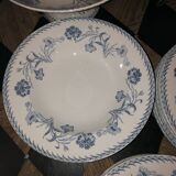 Ancien service de table 26 pièces - Keller et Guérin Lunéville modèle "Lutèce"