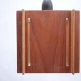 Vintage Scandinavian teak pendant lamp