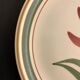 10 Longchamp dessert plates, floral model