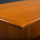 Danish teak desk by Gunnar Nielsen for Tibergaard 1960s