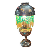 Art Deco Parisian lamp brass beads circa 1940
