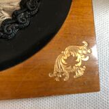 Wall frame portrait woman Empire style