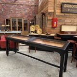 Late 19th century museum display cabinet console